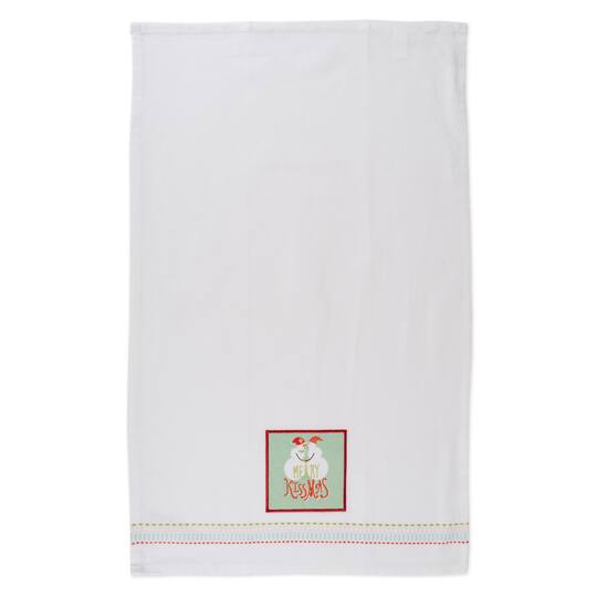 DII® Cozy Christmas Embellished Dishtowel Set